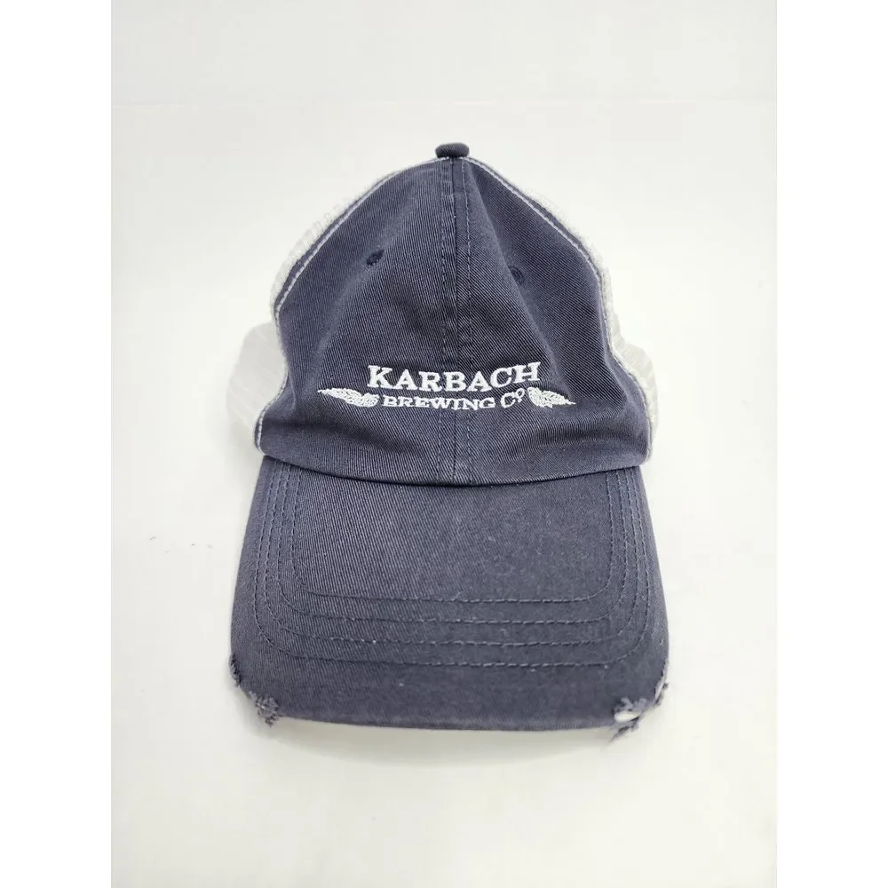 Karbach Brewing‎ Co. Trucker Hat Blue Adjustable